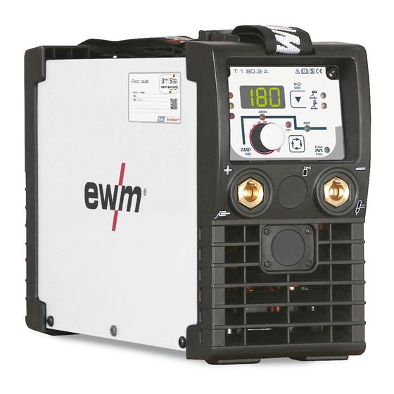 EWM Pico 180 puls Betriebsanleitung