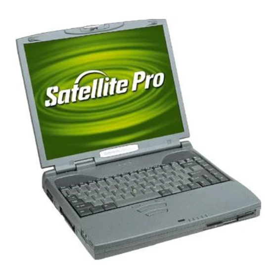 Toshiba Satellite Pro 4280 Benutzerhandbuch