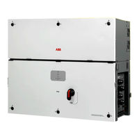 ABB PVS-175-TL Anschlussanleitung
