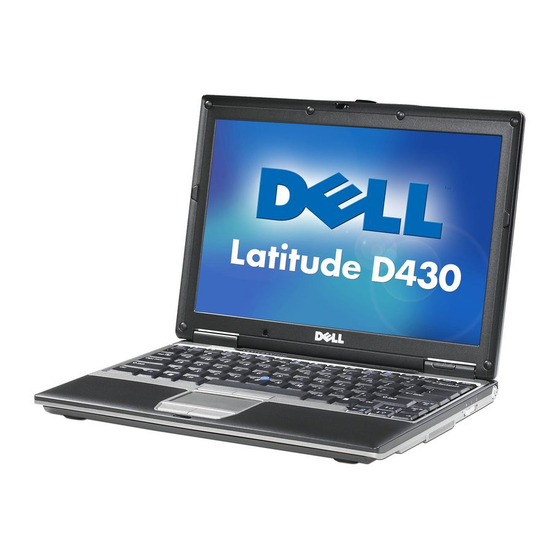 Dell Latitude D430 Schnellreferenzhandbuch