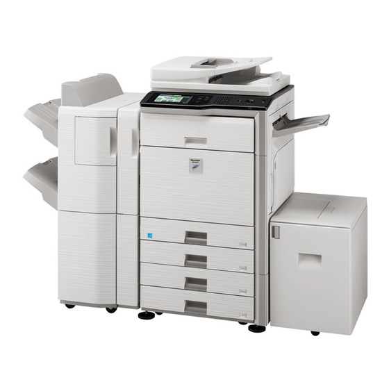 Sharp MX-M282N Kurzanleitung
