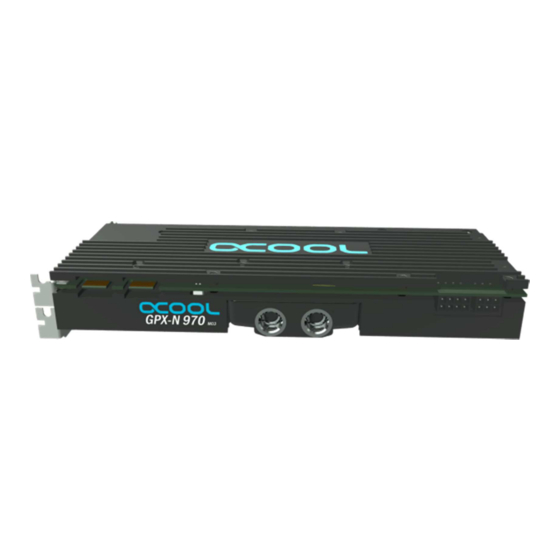 Alphacool NexXxoS GPX-N 970 M03 Anleitung