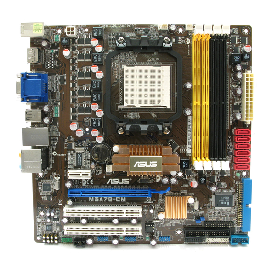 Asus M3A78-CM Handbuch