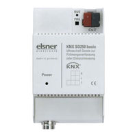 Elsner Elektronik KNX SO250 basic Technische Daten Und Installationshinweise