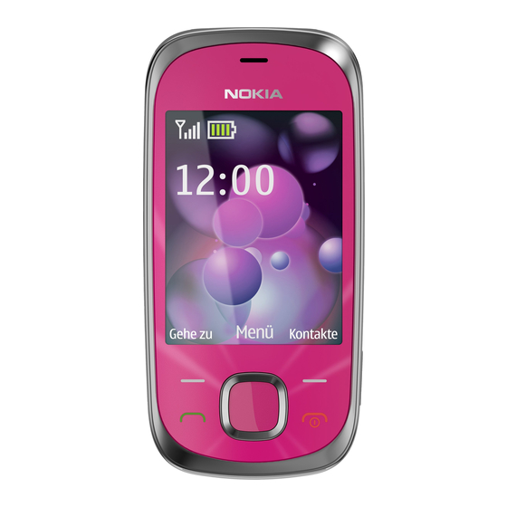 Nokia 7230 Bedienungsanleitung