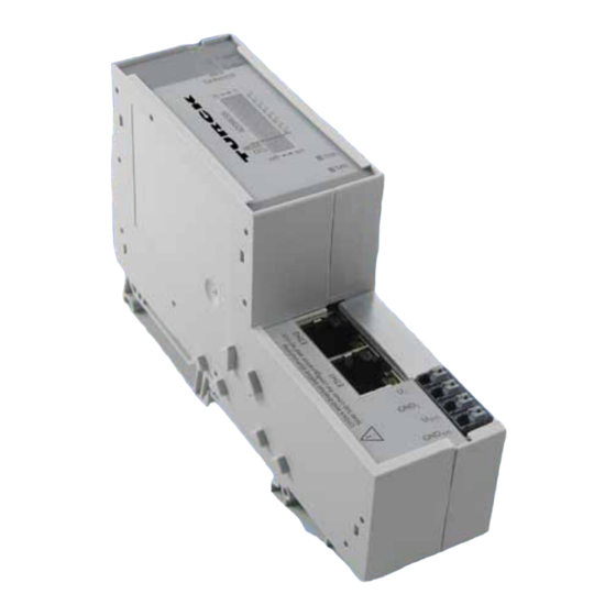 turck BL20 Serie Anwenderhandbuch