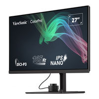 ViewSonic ColorPro VP2776 Bedienungsanleitung