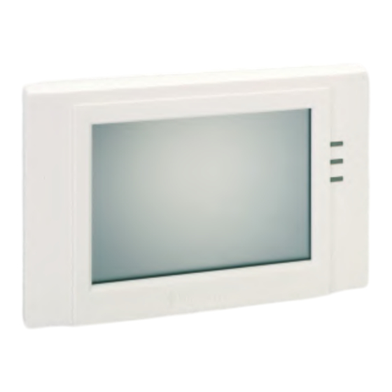 Honeywell TouchCenter TFT BUS-2 Montage, Anschluss, Anleitung