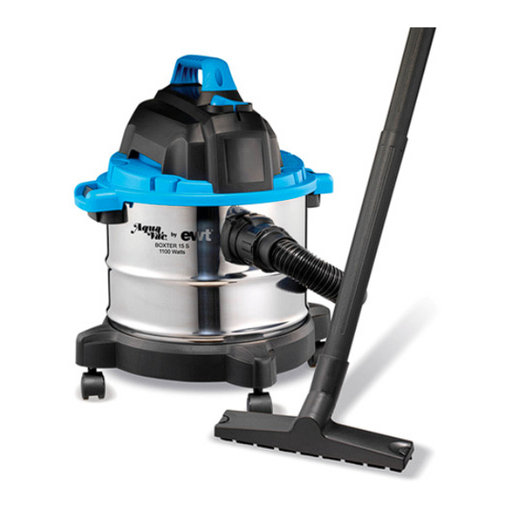 EWT Aqua Vac BOXTER 15S Bedienungsanleitung