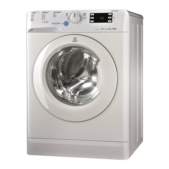 Indesit XWE 71483 Bedienungsanleitung