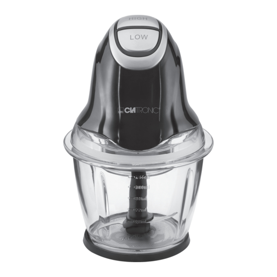 Clatronic MZ 3580 Bedienungsanleitung, Garantie