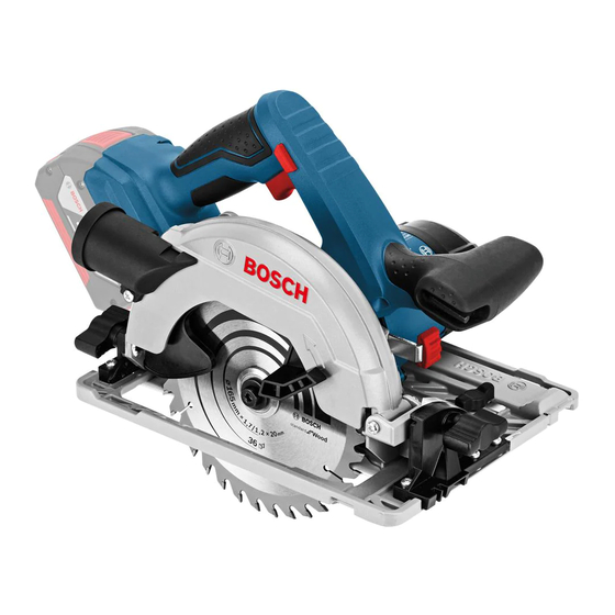 Bosch GKS Professional 18V-57 G Originalbetriebsanleitung