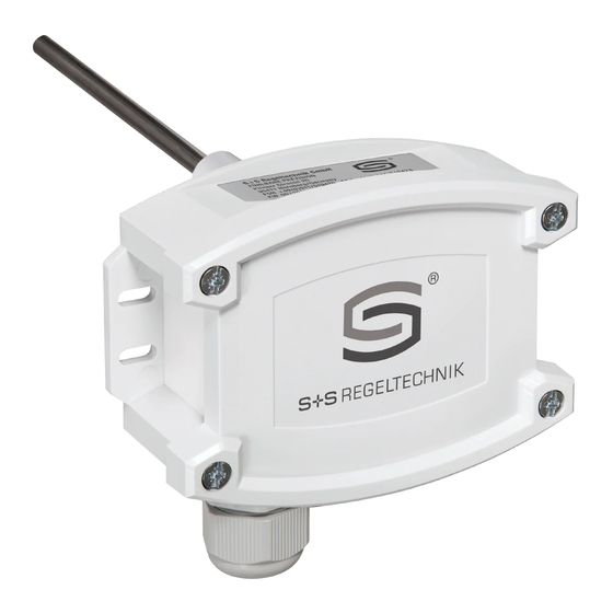 S+S REGELTECHNIK THERMASGARD TM65-wModbus 50MM LCD Konfigurationsanleitung