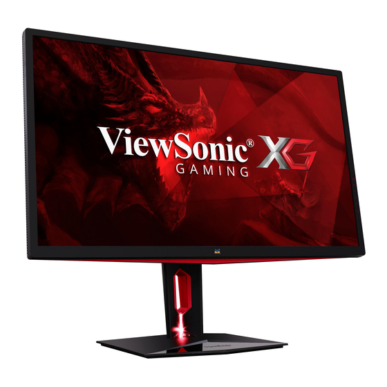 ViewSonic XG2730 Bedienungsanleitung