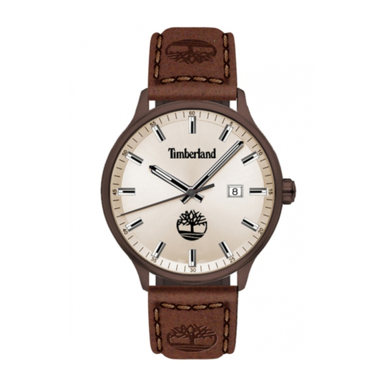 Timberland AUTOMATIC 3H DATE Bedienungsanleitung
