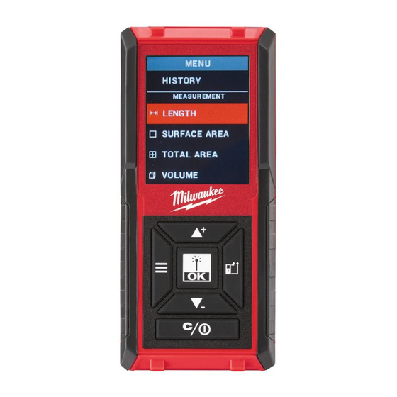 Milwaukee LDM 45 Schnellstartanleitung