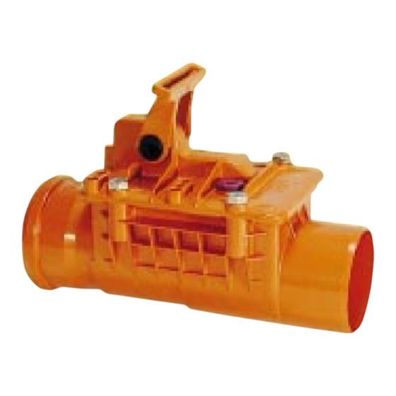 Kessel Staufix DN 100 Einbau- Und Bedienungsanleitung