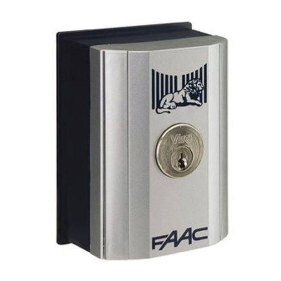 FAAC T10E Bedienungsanleitung