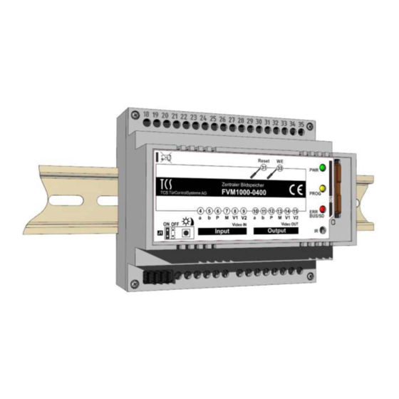 TCS FVM1000-0400 Produktinformation