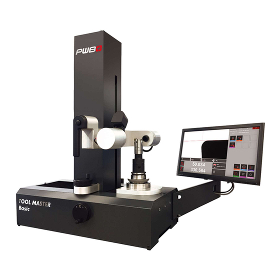 Evoset PWB + TOOL MASTER Basic EyeRay Benutzerhandbuch