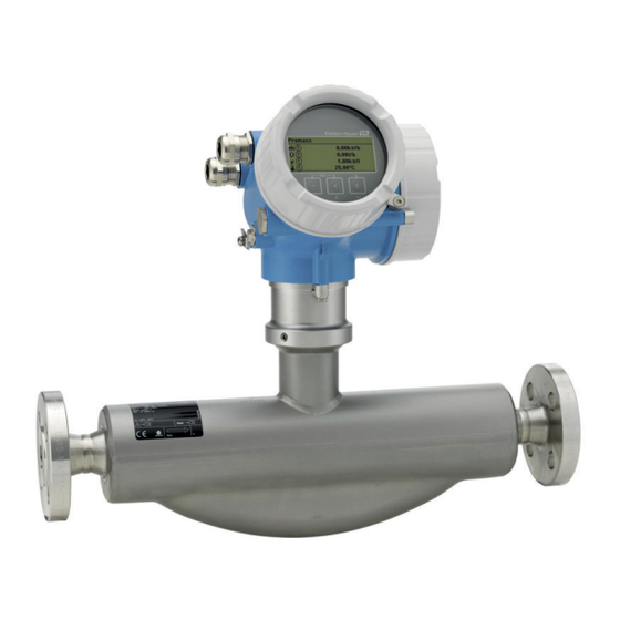 Endress+Hauser Proline Promass F 200 Technische Information