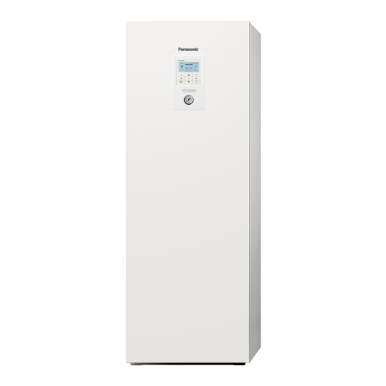 Panasonic WH-ADC1216H6E5C Installationsanleitung