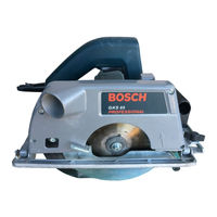Bosch GKS 66 CE Bedienungsanleitung
