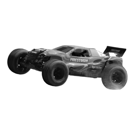 HPI Racing Firestorm 10T Bauanleitung