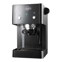 Gaggia GRAN DELUXE SIN040 GMUL Bedienungsanleitung