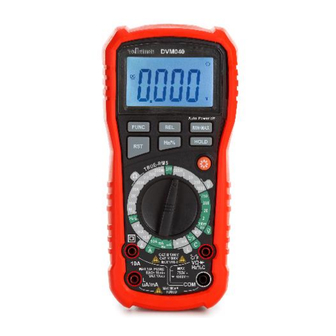 Velleman DVM040 Bedienungsanleitung