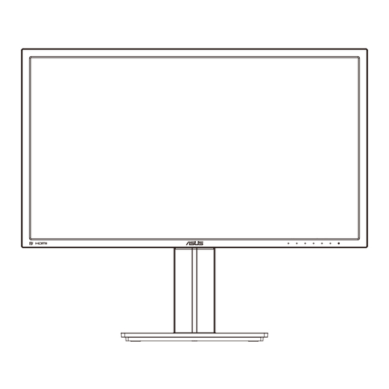 Asus PB27U-Serie Bedienungsanleitung