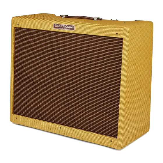 Fender '57 Custom Twin-Amp Handbücher