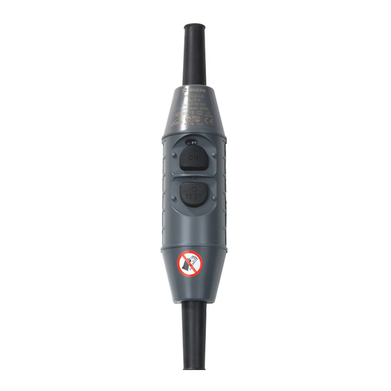 Würth PRCD-S Originalbetriebsanleitung