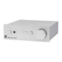 Pro-Ject Audio Systems Stereo Box S2 Bedienungsanleitung