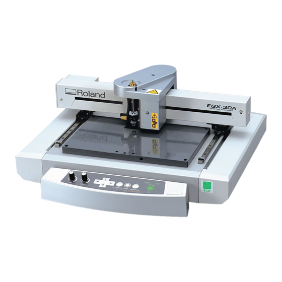 Roland EGX-30A Bedienungsanleitung