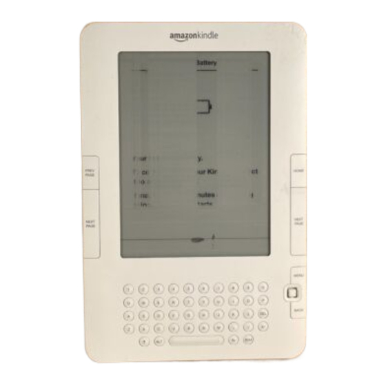 Amazon kindle Benutzerhandbuch