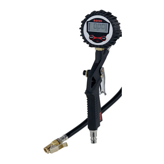 rowi electronics DRM 8/1 D Originalbetriebsanleitung