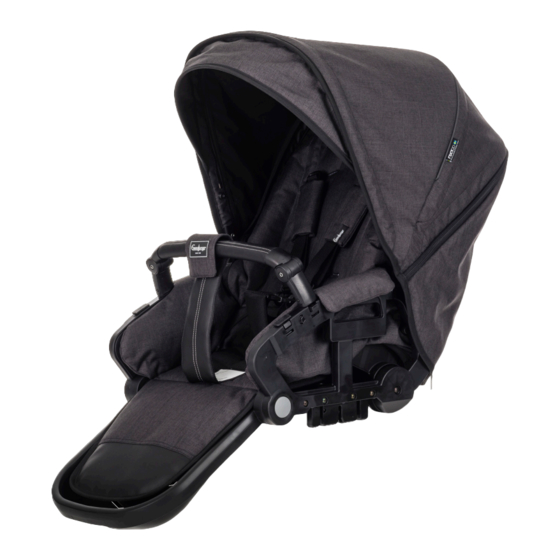 Emmaljunga NXT SEAT UNIT FLAT Bedienungsanleitung
