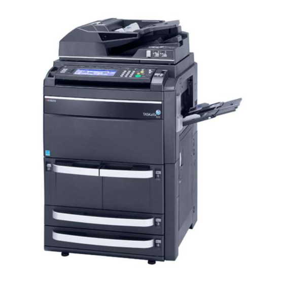 Kyocera TASKalfa 820 Bedienungsanleitung