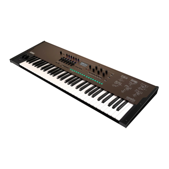 Korg opsix SE Blitzstart