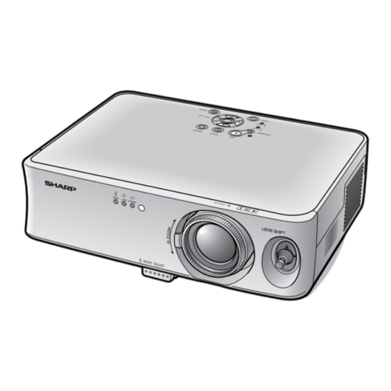 Sharp XV-Z10E Bedienungsanleitung