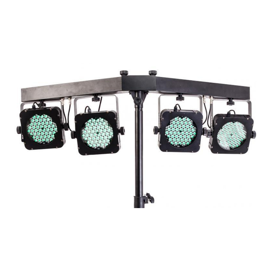 Varytec LED Pad Bar Compact 4x144 RGB 10mm Bedienungsanleitung