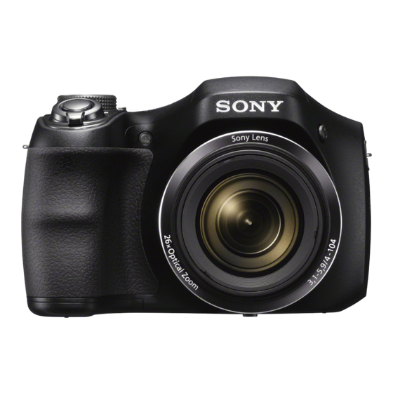 Sony DSC-H200 Gebrauchsanleitung