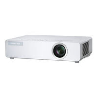 Panasonic PT-LB75 Bedienungsanleitung
