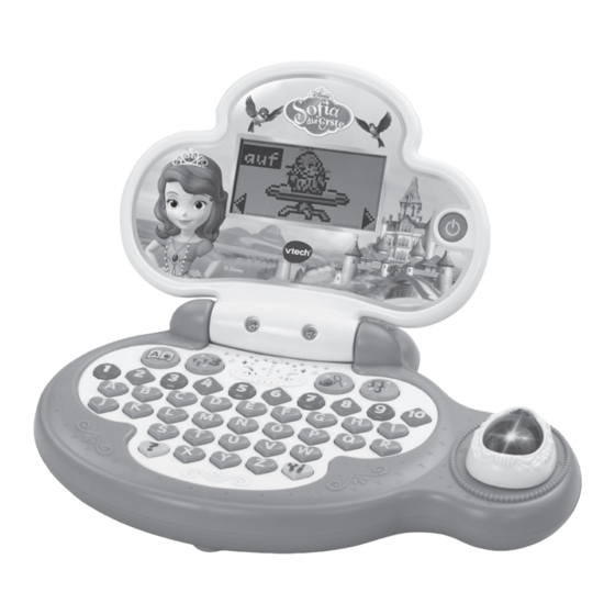 VTech SOFIAS LAPTOP Bedienungsanleitung