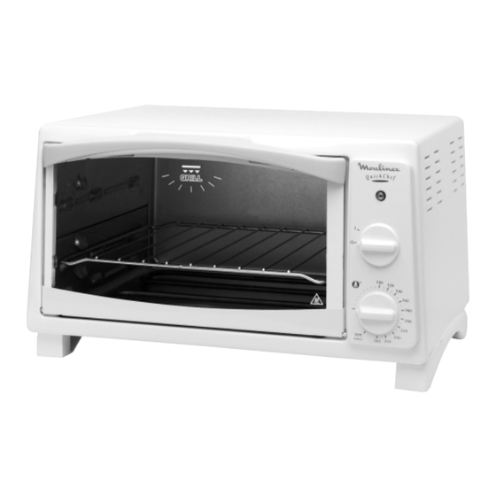 Moulinex QuickChef Tempo Bedienungsanleitung