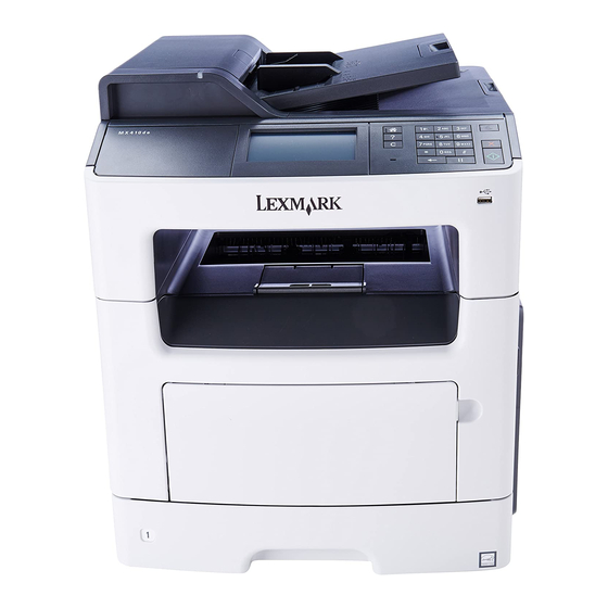 Lexmark MX410 Anleitung