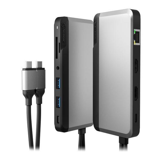 Alogic Super Dock Schnellstartanleitung
