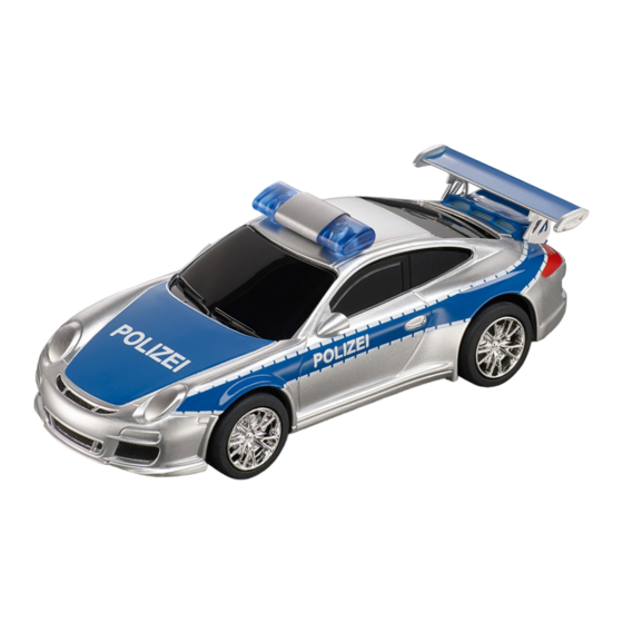 Carrera GO!!! AUTOBAHNPOLIZEI Montage- Und Betriebsanleitung