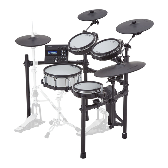 Roland V-Drums TD-27KV2 Aufbauanleitung